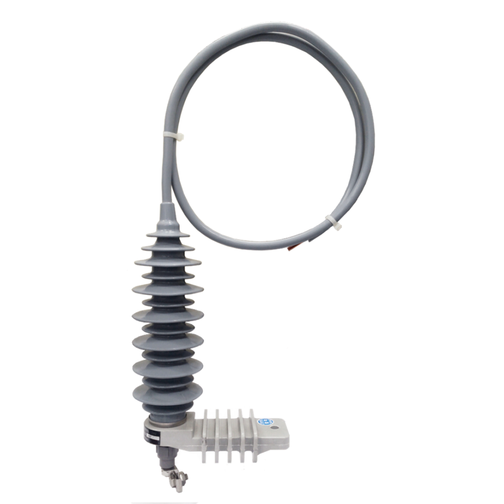 리드선 부착형 배전용 폴리머 피뢰기